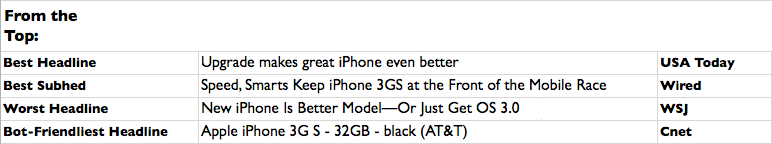 iPhone 3G S