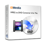 4Media MPEG to DVD Converter for Mac