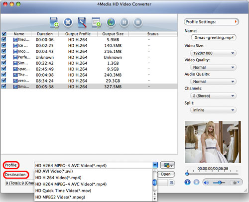 Convert HD videos to SD Mac