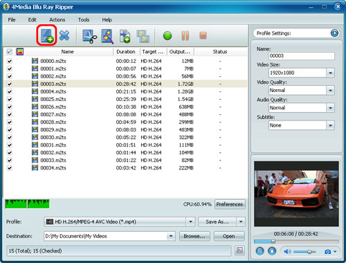 How to rip Blu Ray discs