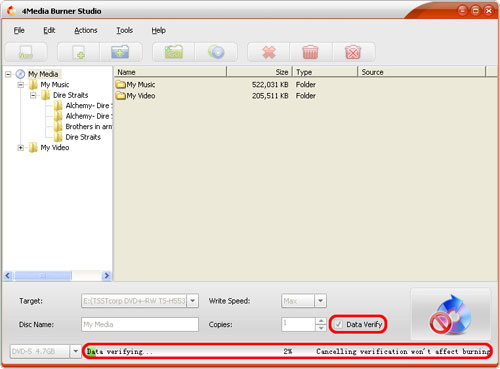Make files into ISO