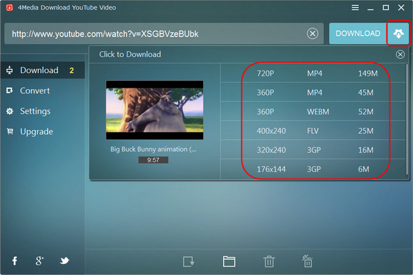 4Media Download YouTube Video