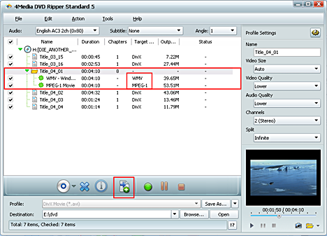 How to convert DVD disc