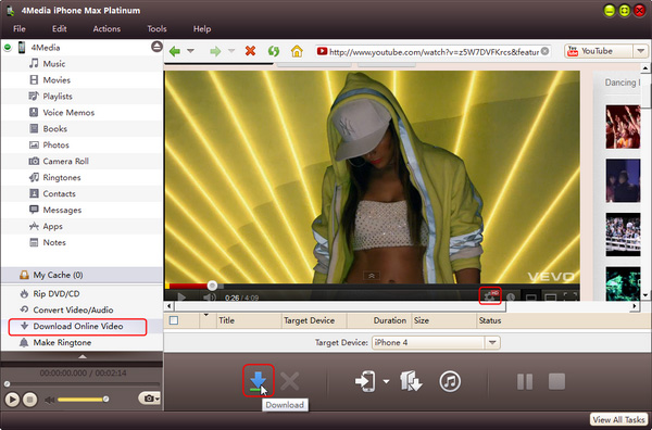 Download and convert online videos at one click