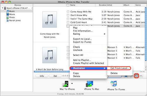 Copy iPhone movies to Mac