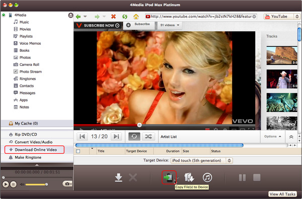 Download and convert online videos at one click