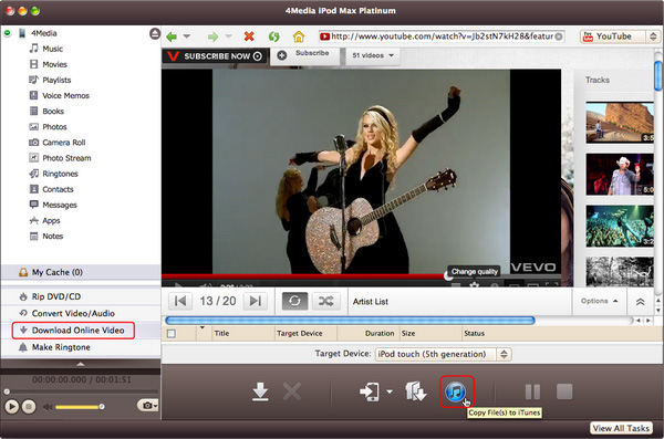 Download and convert online videos at one click
