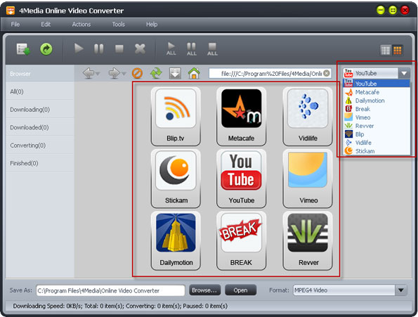 How to convert online videos
