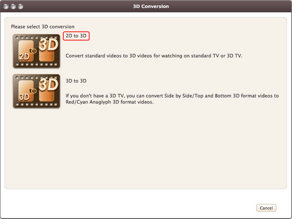 3D Video Conversion