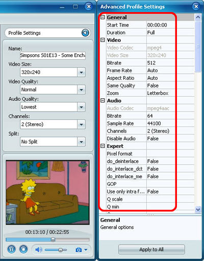 Convert AVI to MPEG
