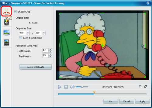 Convert one video to another