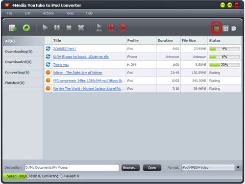 Download and convert YouTube to iPod