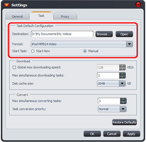 YouTube to iPod Converter