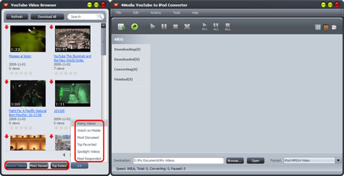 Download YouTube to iPod
