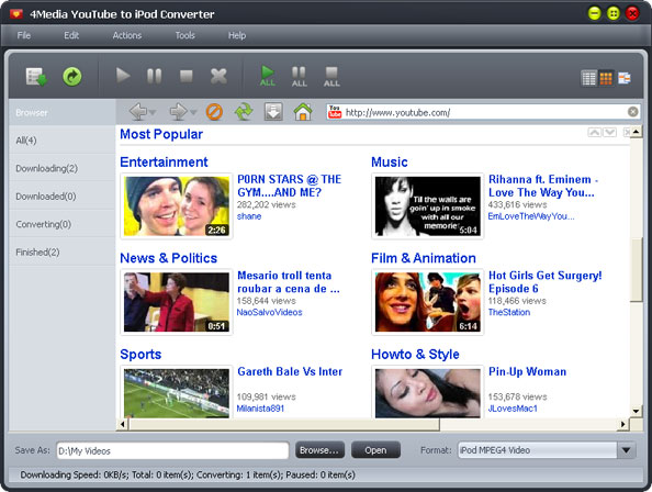 How to download YouTube video to iPod