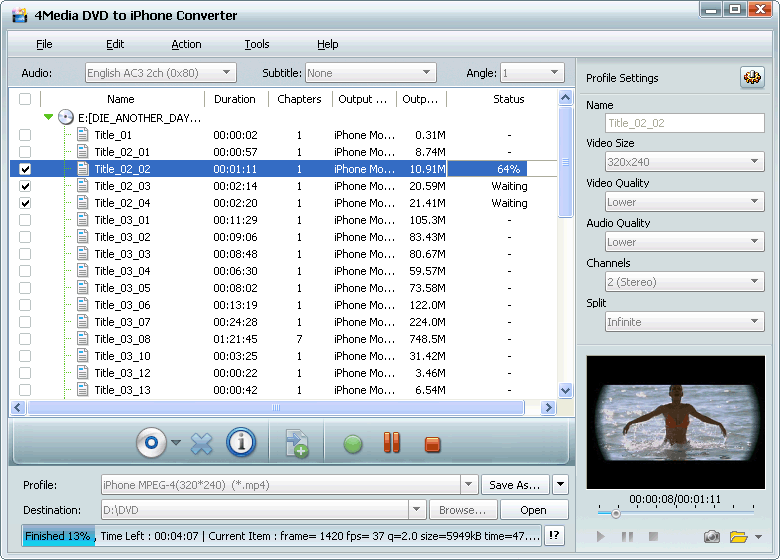 DVD to iPhone Converter