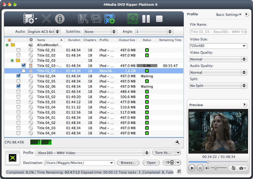 4Media DVD Ripper Platinum for Mac 7.0.0.1121 full