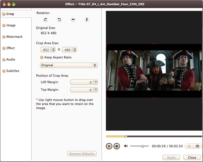 4Media DVD to Video for Mac