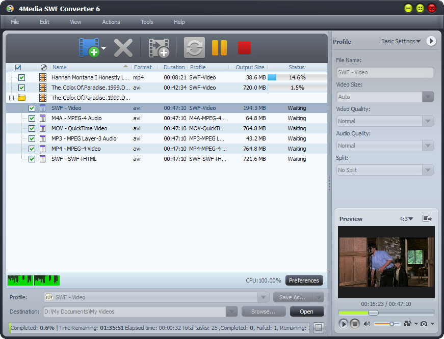 4Media SWF Converter 6.0.3.0421 full