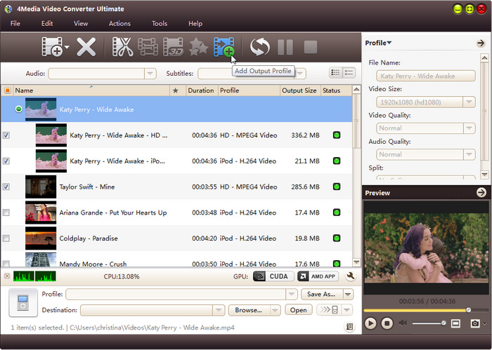 4Media Video Converter Ultimate