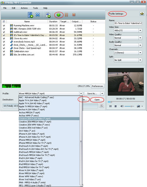 How to convert videos to Zen