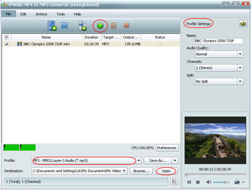 How to convert MKV to MP3