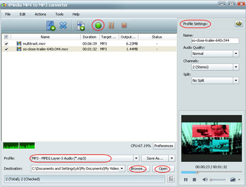 How to convert MOV to MP3