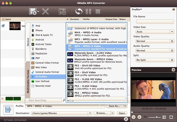 How to convert DAT to MP4 for Mac