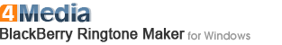 4Media BlackBerry Ringtone Maker