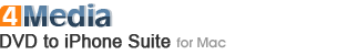 4Media DVD to iPhone Suite for Mac