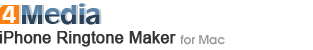 4Media iPhone Ringtone Maker for Mac
