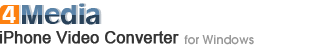 4Media iPhone Video Converter