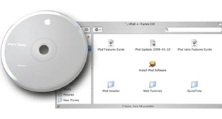 iPod software CD